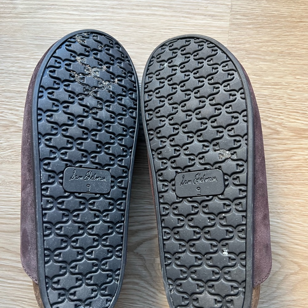 Sam Edelman Astrid Mules Brown Suede - Picture 7 of 7
